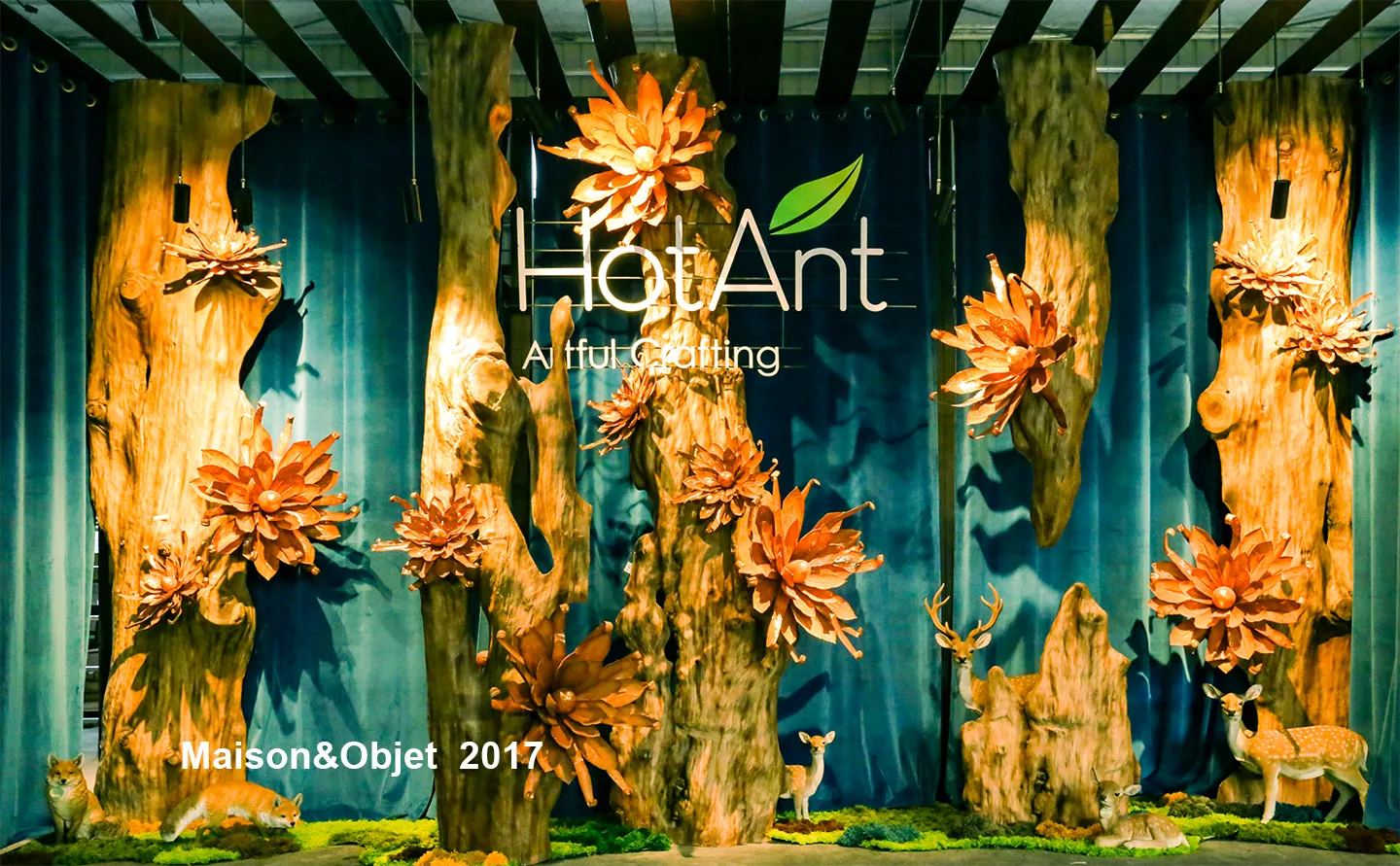 HotAnt stand at the Maison&Objet trade show in 2017